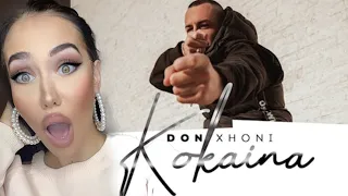 FEMALE DJ REACTS TO ALBANIAN MUSIC 🇦🇱 DON XHONI - KOKAINA | REACTION / REAGIM