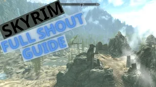 Skyrim Anniversary Edition: Guide to the 27 shouts in Skyrim!