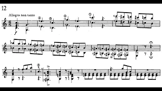 Legnani - 36 Caprices, Op. 20: No. 12 in C Major, Allegro non tanto (Sheet Music)