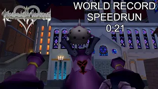 KH RE: COM [Sora Proud Mode] Guard Armor [WR] Speedrun 0:21 [WORLD RECORD]