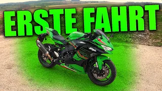 KAWASAKI ZX4RR - ERSTE FAHRT 2024 #zx4rr #kawasaki