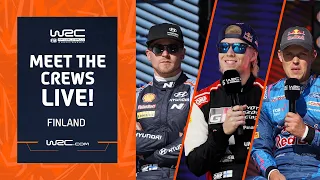 🔴 Meet the Crews LIVE! | WRC Secto Rally Finland 2023