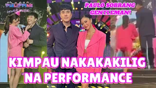 KIMPAU NAKAKAKILIG NA PERFORMANCE BEHIND THE SCENE#kimpau #kimchiu #pauloavelino