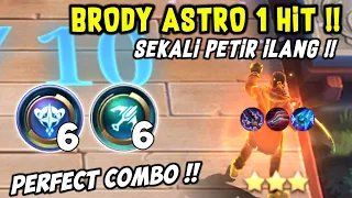 BRODY ASTRO 1 HIT !! SEKALI PETIR ILANG !! COMBO MAGIC CHESS TERKUAT 2024