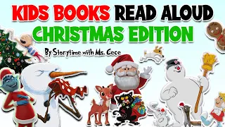 🎄Christmas Books For Kids - Frosty, Rudolph, Sneezy, Bad Kitty, The Grinch and more Kids Books 😁