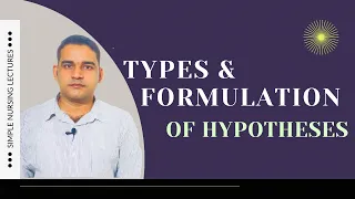 Hypothesis :Types & formulation /Simple Explanation