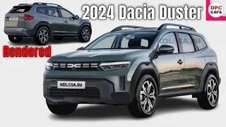 New 2024 Dacia Duster Rendered