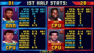 NBA Jam: Boston Celtics Vs. Miami Heat Arcade Video Game (MAME) Celtics Season Game 3