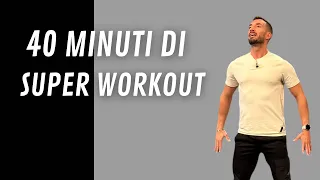 40 Minuti di super workout quadriset