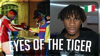 Artie 5ive - EYES OF THE TIGER ft. @RONDODASOSASSG  REACTION !!! 🇮🇹