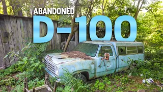 ABANDONED 29 YEARS! Will This 1975 Dodge Truck RUN and DRIVE Again?