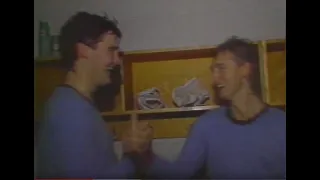 1987 Canada Cup - final game highlights and post-game interviews with Gretzky, Lemieux and Tocchet