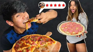 How to make the best Pizza - සිංහල vlog | Cooking with Yash and Hass - Episode 4