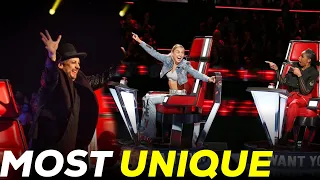 MOST UNIQUE COVERS ON THE VOICE EVER | MIND BLOWING