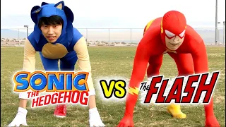 Sonic The Hedgehog vs The Flash - PART 1 ft. Lethal Soul