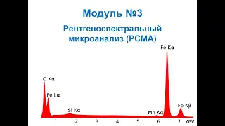 Основы нанохимии и нанотехнологий. Рентгеноспектральный микроанализ (РСМА)