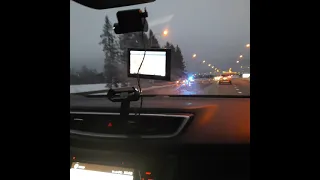 Estonian undercover police traffic stop the car