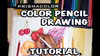 Colored pencils tutorial #prismacolor #prismacolorpencils #prismacolorpremier for beginners