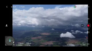 DJI Mini 2 Altitude Record 1700m