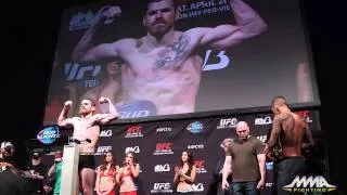 UFC 172 weigh-in highlights