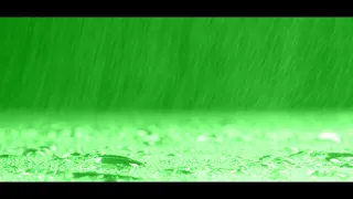Full HD Green Screen  Rain Surface Drizzle Surface Rainstorm