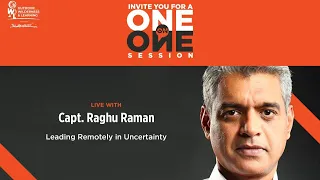 Leading Remotely in Uncertainty with Captain Raghu Raman, Founding CEO - NATGRID