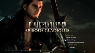 FINAL FANTASY XV - EP Gladiolus main menu music - Shield of the King