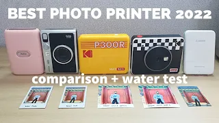 2022 BEST Portable Photo Printer 💜 Instax Mini Evo & Mini Link, KODAK Mini Shot 3 & CANON IVY