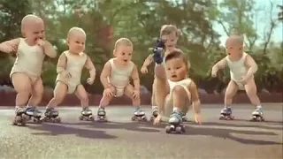 Evian - Babies Rapper's Delight Commercial