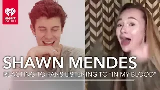 Shawn Mendes Reacts To Fans Hearing "In My Blood" For The First Time!