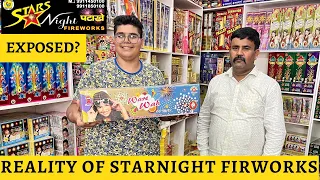 Reality of Stars Night Fireworks | Exposed? | Diwali Crackers 2022 | Crackers stash 2022