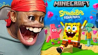 Minecraft x SpongeBob Is INCREDIBLE.. - Part 1