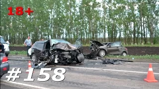 (18+) Аварии и ДТП Август 2016 Подборка #158 / Car Crash Compilation August 2016 #158