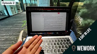 WeWork Vlog, Mumbai (Episode 2) - Day in the life of a Remote Software Engineer - First Person View
