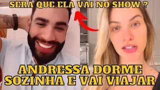 Andressa Suita deixa FILHOS com a VÓ e VIAJA, Será que vai no show do Gusttavo Lima ?