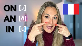 How to Make the three NASAL SOUNDS | French for Beginners