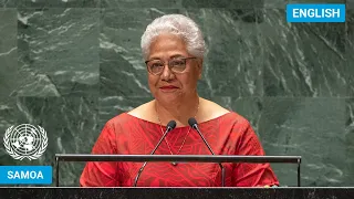 🇼🇸 Samoa - Prime Minister Addresses United Nations General Debate, 78th Session | #UNGA