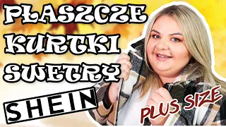 🍂 MIERZYMY PLUS SIZE 🍂  PŁASZCZE, KURTKI I SWETERKI CZYLI NOWOŚCI JESIENNE Z SHEIN I MADZIOF