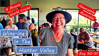 Hunter Valley Wine Tour Newcastle Australia 2024 #ultimateworldcruise  #royalcaribbean