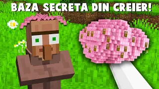 Am Gasit O BAZA SECRETA in CREIERUL unui SATEAN din MINECRAFT! Ce Se Afla Acolo?