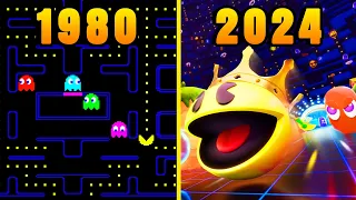 Evolution of Pac-Man Games 1980 - 2024