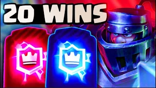 *FLAWLESS* 20-0 BEST MEGAKNIGHT DOUBLE EVOLUTION DECK IN CLASH ROYALE