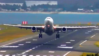 AWESOME Takeoffs & Landings on Runway 34R | Sydney Airport Plane Spotting