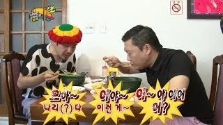 [TVPP스페셜]싸이 - 노홍철과 매운 짬뽕 먹는 싸이 PSY eating spicy jjamppong with No Hongchul @ Infinite Challenge