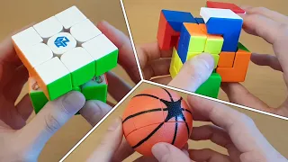 Special Edition GAN 356 XS / Shapeshifting Puzzles / Basketball Unboxing | SpeedCubeShop.com