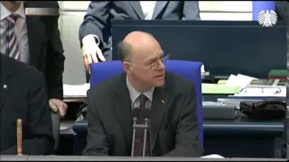 Lammert wirft Linke aus dem Bundestag (26.02.2010)