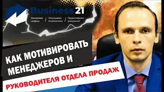 Как разработать и внедрить систему мотивации в отделе продаж? Типы мотивации сотрудников.