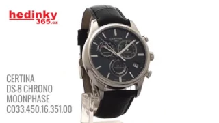 CERTINA DS 8 CHRONO MOONPHASE C033 450 16 351 00