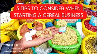 5 TIPS TO CONSIDER WHEN STARTING A CEREAL BUSINESS