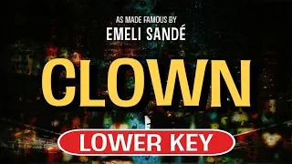 Clown (Karaoke Lower Key) - Emeli Sande